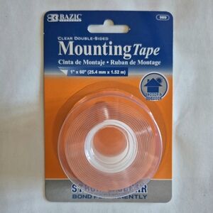 Double-Sided Clear Strong hold Mounting Tape - Transparent